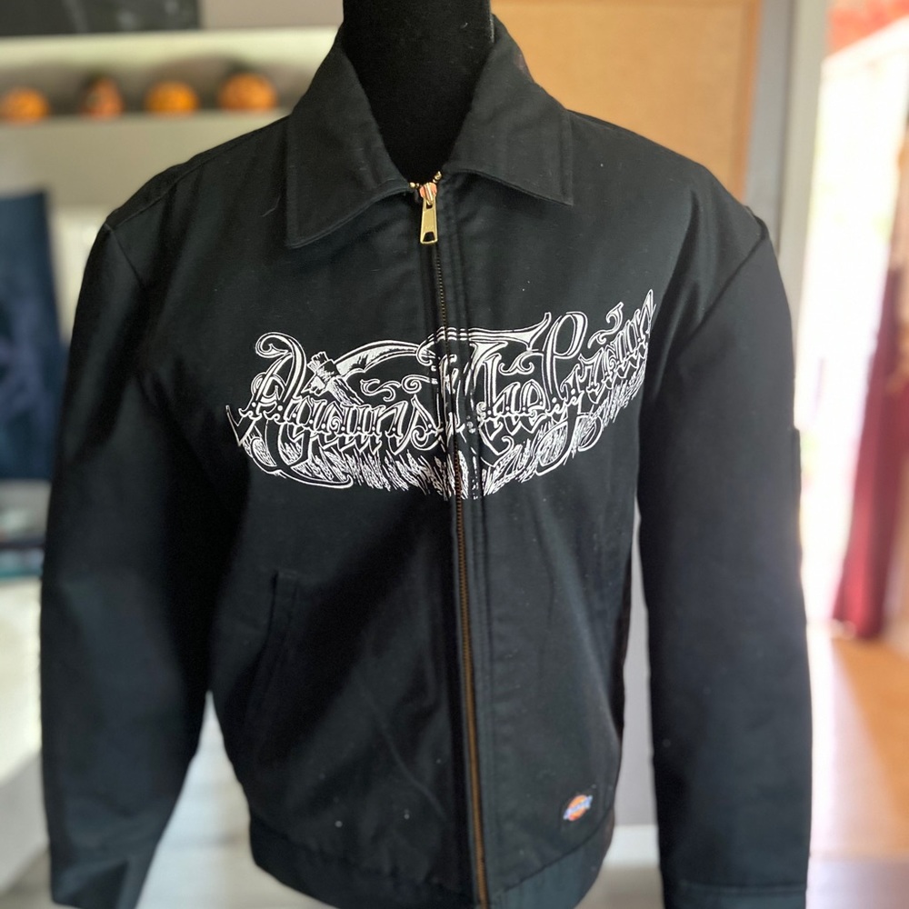 Dickies jacket. Against the grain tattoo decal